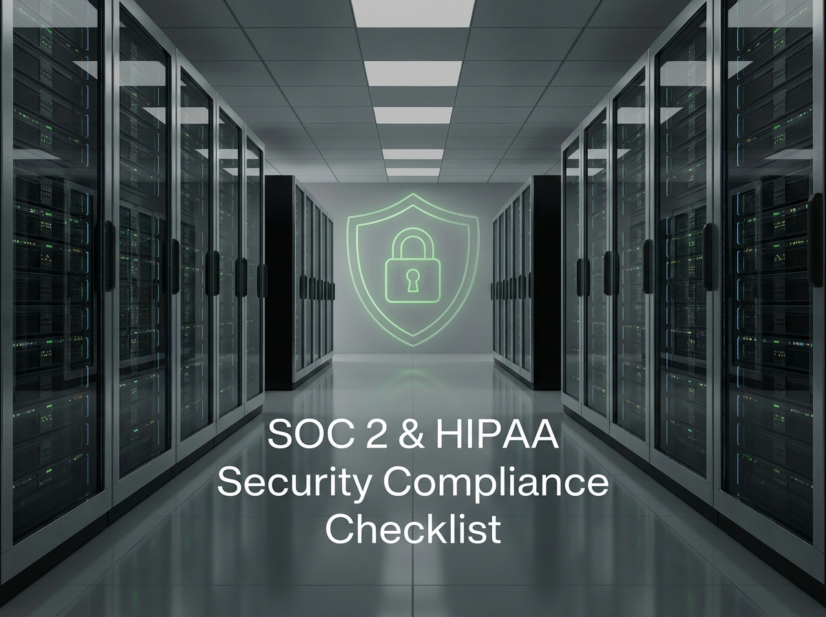SOC 2 & HIPAA Security Compliance Checklist