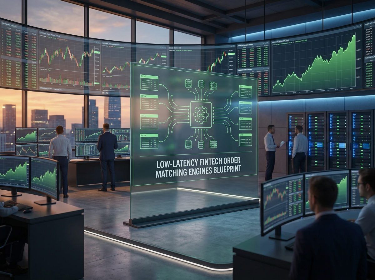 Low-Latency FinTech Order Matching Engines