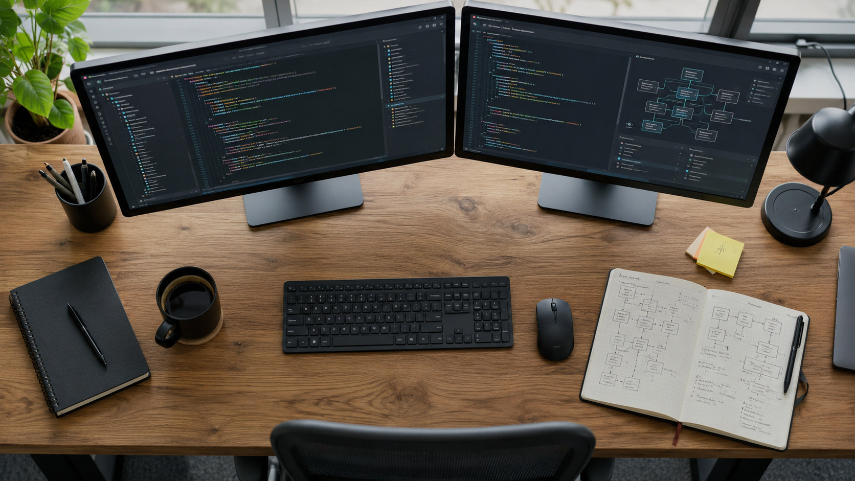 Custom Software Development architectural schematic